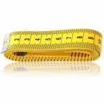 120 tolli pehme m&otilde;&otilde;dulint &otilde;mblemise t&ouml;&ouml;riista joonlaud sentimeetri skaala 300 cm kollane