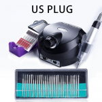 1 tk Professionaalne k&uuml;&uuml;nte elektriline poleerimismasin lihvimismasin, viili manik&uuml;&uuml;ri k&uuml;&uuml;nepuuride komplekt EU h&otilde;be