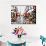Huacan 5D DIY teemantmaal ristpistes kivist mosaiik DIY tikandid 30*40 cm