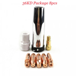 36KD p&otilde;leti p&uuml;stoli kulumaterjalid gaasid&uuml;&uuml;si otsikud hoidiku otsikud gaasihajuti 0.8mm