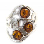 H&otilde;bes&otilde;rmus  Inspiration  merevaigukollane (roodiumiga kaetud) 52 h&otilde;be