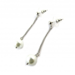 Les Tr&eacute;sors De Lily [N6282] &ndash; h&otilde;bedast elevandiluust disainerk&otilde;rvar&otilde;ngad  Perla valge