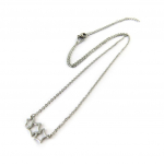 Les Tr&eacute;sors De Lily [N7070] &ndash; h&otilde;behall 'Stars' terasest kaelakee h&otilde;be