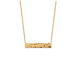 Les Tr&eacute;sors De Lily [Q6287] &ndash; kullatud kaelakee &bdquo;Cl&eacute;opatra&rdquo; vasardatud kuld &ndash; 30x5 mm kuld