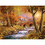 Teemanttikandid Valge kriit Teemantristpistes Kristall t&auml;is Teemant L&otilde;petamata Kaunis eeslinn 20X30CM