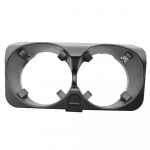 Keskkonsooli joogitopsihoidja vahetus Mercedes-Benz W221 jaoks must