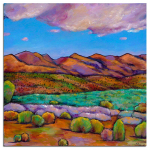 Pilvekate 5D DIY Teemantmaal Maastiku Teemanttikandid 30x30CM