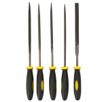 Praktiline populaarne terasrasp puidust viilikomplekt Mugav mini-assortii lapikviil 3 * 140mm