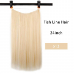 MERISIHAIR 24  n&auml;htamatu traat, ilma klambriteta juuksepikendustes Salajased kalaliini juuksel&otilde;igud S&uuml;nteetilised lainelised sirged juuksepikendused