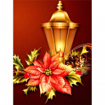 Teemantmaalikomplekt Loomade peegeldus 5D Teemanttikandid Sale Kassi Koer Rhinestones Mosaiik Ristpistes Dekoratsioon Full Round 20X30CM punane