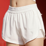 WTEMPO Mugav elastne v&ouml;&ouml;koht Spordip&uuml;ksid Naiste vabaaja p&uuml;ksid &Uuml;li&otilde;pilaste suur tasku J&otilde;usaal Staadion m&auml;nguv&auml;ljak Fitness XL valge