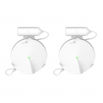 Seinakinnitus TP Link Deco M9 Plus kogu kodu v&otilde;rgusilma WiFi-s&uuml;steemile TPLink Deco M9 Plus WiFi-ruuteri riiuli kaabli haldusklamber US Plug Version (2 Pack)