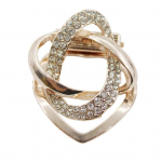 Pross Kullatud Tugev kullatud sulamist naiste sallihoidja s&otilde;rmus igap&auml;evaseks kandmiseks