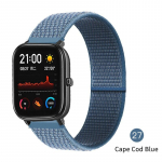 20mm 22mm nailonrihm Amazfit GTS 2 2e GTS2 Mini GTR 42mm 47mm GTR2 2e stratos 2 3 kellarihma k&auml;ev&otilde;ru Huami Amazfit bip rihm 20mm