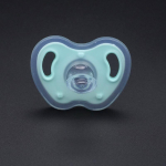 1 tk rahustav lutid beebi kommide v&auml;rvid ohutu toidu kvaliteediga silikoon Armsad beebi nibud lutid roheline