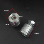 Nurklihvija soonimismasina adapteri 100/125-230 konversioonipea sisekomplekt 14.4mm