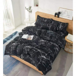 Nordic Style kodutekstiiliga tr&uuml;kitud tekikate Kolmeosaline voodipesu 200*200cm