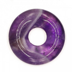 2 tk. partii Looduslikust kivist Suure auguga helmed 18 mm Ahhaat Kvarts Malahhiit Opaal Amet&uuml;st Lahtised helmed ehete valmistamiseks DIY kaelakee k&auml;ev&otilde;ru tarvikud 2Pc/18mm-Amethyst