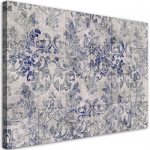 L&otilde;uendiprint Sinine ornament Portugali plaatidel 60x40 lilla