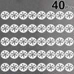 A5 8T 8F 2007 2008 2008 2009 - 2016 jaoks auto kapoti mootor salve all, v&auml;ljalaskekoojenduskilp Lukustust&auml;he seib klambrite all 40PCS