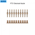 PT31 LG40 pika elektroodi otsaga pikendatud otsik 40A &otilde;huplasma p&otilde;leti l&otilde;ikur CPT 31 TIG l&otilde;iketarvikud 10 pcs Nozzle+10 pcs Electrode