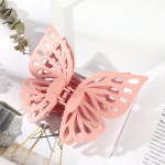 1 tk naiste &uuml;lisuur juuksen&otilde;ela klamber, &otilde;&otilde;nes liblikas juuksen&otilde;el, akr&uuml;&uuml;list vannijuuksen&otilde;el LXY roosa