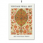 Troopilise džungli elevandi kaelkirjaku lehe vanaaegsed plakatid ja v&auml;ljatr&uuml;kid Seinakunst l&otilde;uendimaal Seinapildid elutoa sisekujunduseks ilma raamita 21*30cm