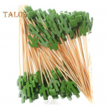 100 tk. &Uuml;hekordselt kasutatavad peene t&ouml;&ouml;tlusega toiduained, imelise lehekujulised toiduvalik pagari&auml;rile 12cm