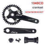IXF v&auml;nt Mtb integreeritud v&auml;nt Hollowtech 104 Bcd v&auml;nt 2 krooniga maastikuratta &uuml;hendusvardad 32/34/36/38/40/42T Only crank black