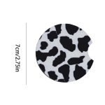 Autoalused topsihoidjatele Armsad autoalused Autode tassihoidja Kriimustuste &auml;rahoidmine Eemalda m&auml;&auml;rdunud ja jama, imav Cow Pattern white