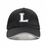 Uus Unisex pesapallim&uuml;ts Letter L Initial Monogram College lahedad naised