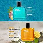 Wild Stone Edge and Night Rider Long Lasting Mens Perfume, Combo Pack of 2 (30ml each)