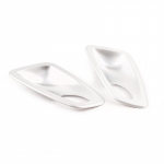 2tk/komplekt BMW 3-seeria E90 2005-12 ABS-i s&uuml;sinikkiust/kroomist auto sisemise uksek&auml;epideme kausi trimmikatte katte kleebisele for two-door version h&otilde;be