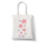 Naiste Ostukorv Esteetiline T&uuml;druk Suur k&auml;ekott Naiste &Otilde;lakott Lillekott Harajuku L&otilde;uendikott Naiste &Otilde;lakott 24*26cm