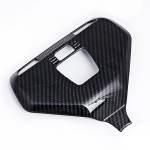 S&uuml;sinikkiust ABS auto katuselambi valguspaneeli trimmikatte kleebis BMW X5 G05 X7 G07 2018- auto salongile Carbon Fiber black