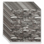 10tk 70*77cm 3d vahtplastist seinakleebispaneelid telliskivist veekindel kleeptapeet elutuba magamistuba kodumaja vannitoa sisustus 10 pieces/Pack