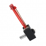 Sprite Extruder Upgrade Heater Block Kit k&otilde;rge temperatuur 300 Celsiuse j&auml;rgi koos bimetallist kuumakaitsega kaetud vasega 2 mitmev&auml;rviline