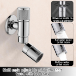 Super v&auml;ike segisti, 360 kraadi p&ouml;&ouml;ratav segisti, aeraator, suure nurga all p&ouml;&ouml;rlev pritsmefiltriga segisti kahe vee v&auml;ljalaskerežiimiga set 1