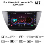 Androidi autoraadio multimeediumivideopleier Mitsubishi Lancer 9 CS 2000-2010 jaoks koos nupunupuga Carplay WiFi BT 2 Din 2+32GB 1+16GB