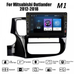 8-tolline Android-autoraadio multimeediumivideopleier Mitsubishi Outlanderi 2012-2018 jaoks koos nupunupuga Carplay WiFi BT 2 Din 2+32GB 1+32GB