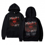 Maneskin Louds Kids Gets Louder Tour Hoodie Unisexs Hip Hop Streetwear Meeste Suurem&otilde;&otilde;tmeline dressipluus Unisex Naiste Punk Rock Bandi kapuuts 2XL