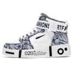 Talvine soojad lapsed K&otilde;ik sobivad spordijalatsid Vanema-lapse kingad Anime Naruto Graffiti rulajalatsid vabaajajalatsid Vanemate jalatsid 31&ndash;44 38 sinine