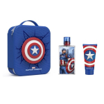 Marvel Captain America Tualettvesi Pihustiga 100ml Komplekt 3 tk blue