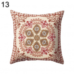 Retro Mehhiko stiilis s&uuml;mmeetriline v&auml;rviline lilleline v&ouml;&ouml;padi padjap&uuml;&uuml;ri sisustus