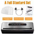 Automaatne roostevabast terasest 304 vaakumkuumutihendaja vaakumtihendiga toidumasin 10 tk vaakumkottidega EU pistik EU Plug