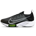 Nike Air Zoom Tempo NEXT% Flyknit Must Valge Volt Meeste Tossud CI9923-001 45