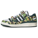 BAPE x adidas Forum Low 84 30. aastap&auml;ev - Rohelised Unisex tossud Cloud-White Supplier-Colour Off-White ID4771 37⅓
