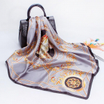 Kvaliteetsed luksuslikud siidist sallid peapael Sallid kaelasall naistele kett siidist sall naiste dekoratiivne sall 90*90cm