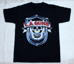 La Guns No Mercy Tour Skull Heavy Metal Rock T-Shirt S