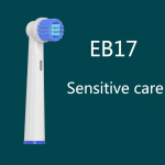 Professionaalsed hambaharjapead Elektrilised hambaharjapead Oral-b jaoks Eb17/eb20/eb50 Sensitive Care T&auml;pne puhastamine EB17